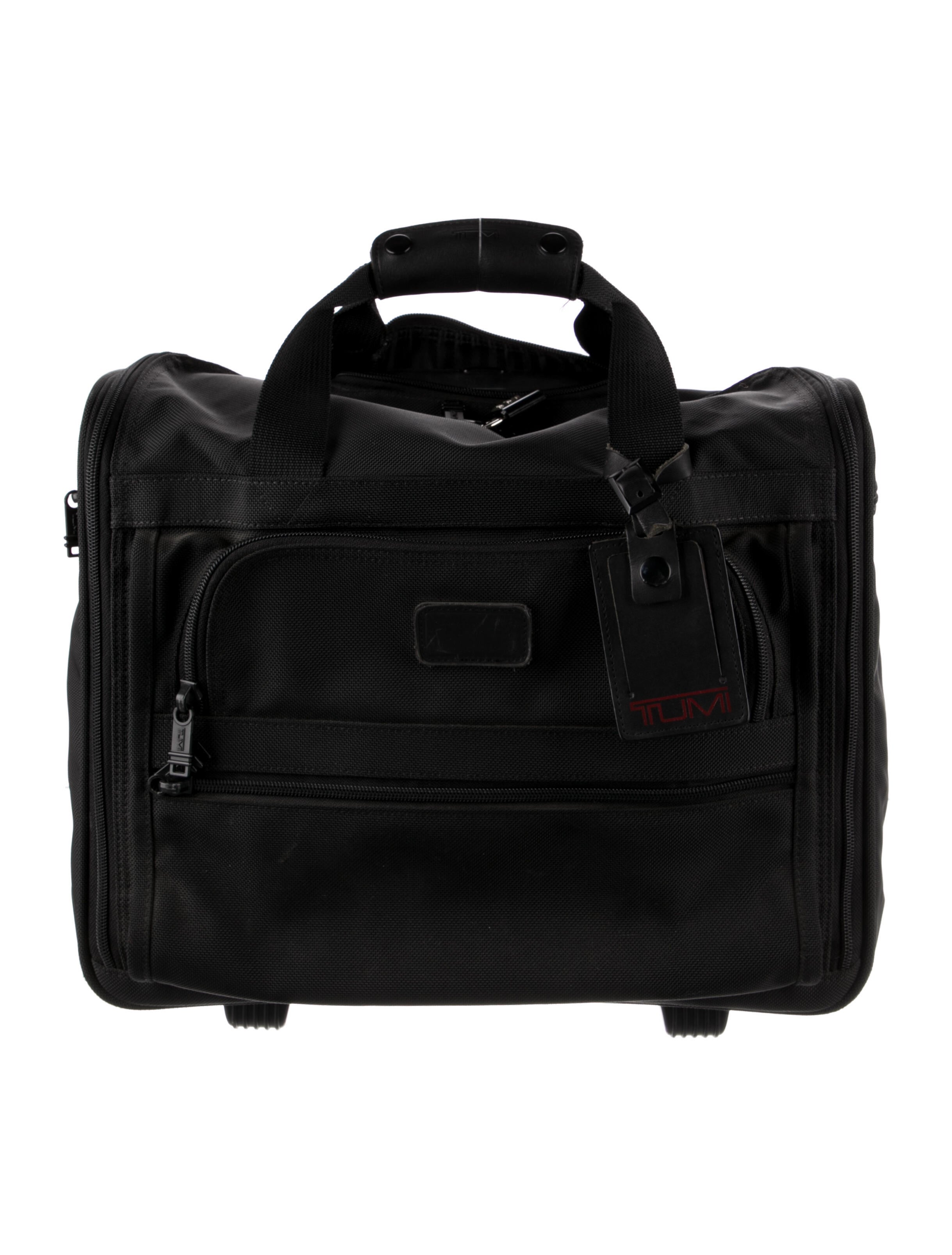 Tumi Leather CarryOn Black CarryOns, Luggage TMI47154 The RealReal