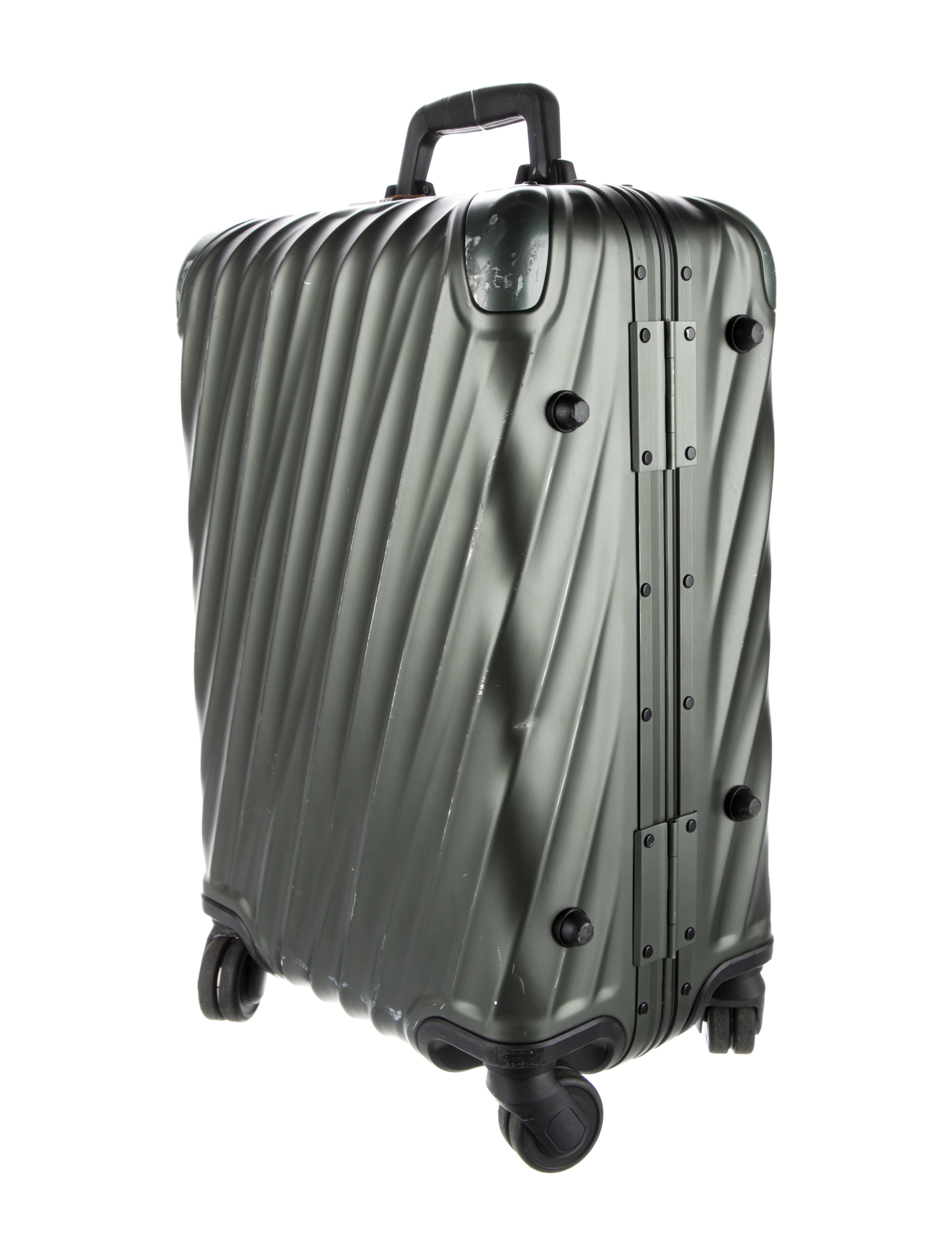 Tumi Metal Suitcase Green Suitcases, Luggage TMI47920 The RealReal