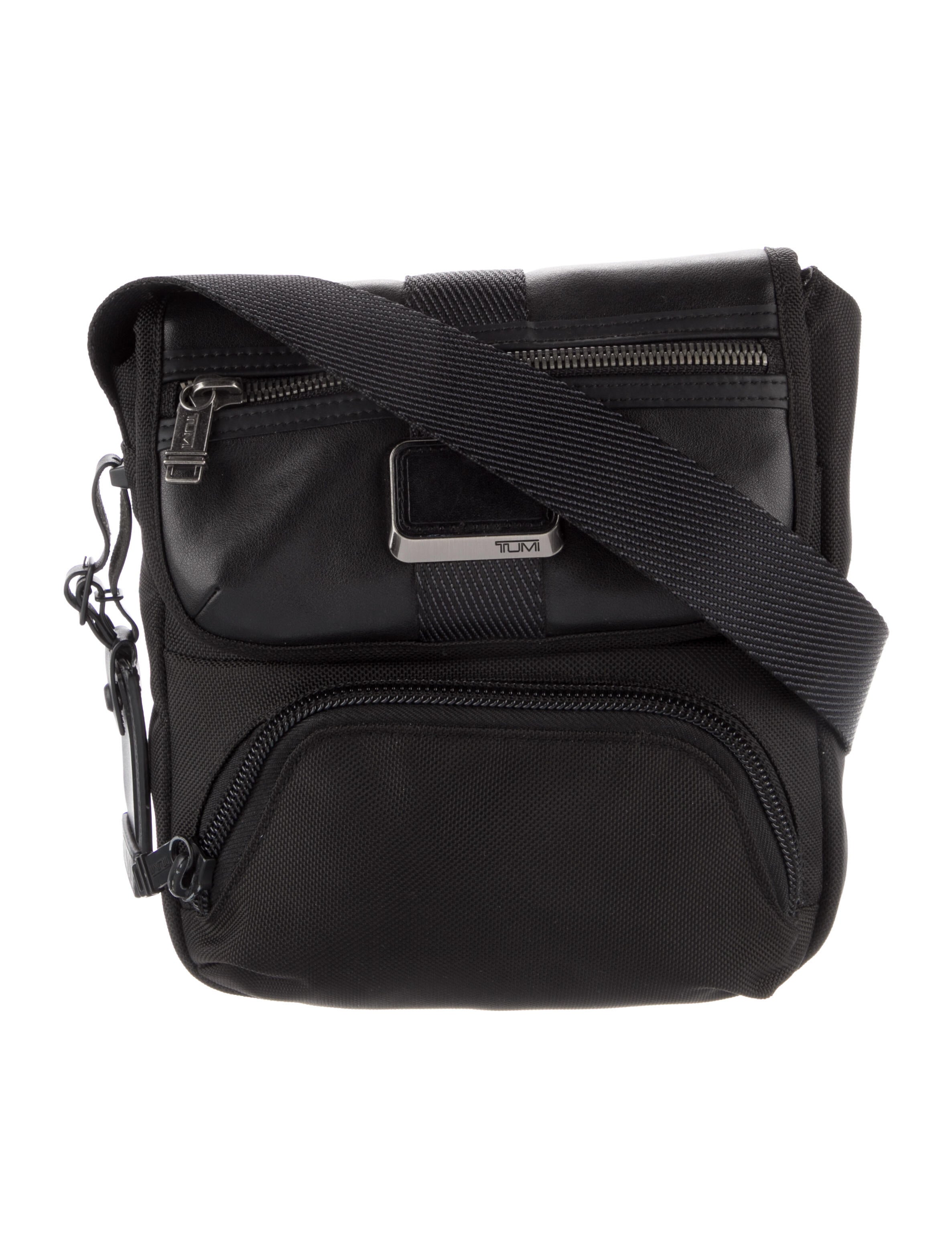 Tumi Nylon Messenger Bag Black Messenger Bags, Bags TMI49289 The RealReal