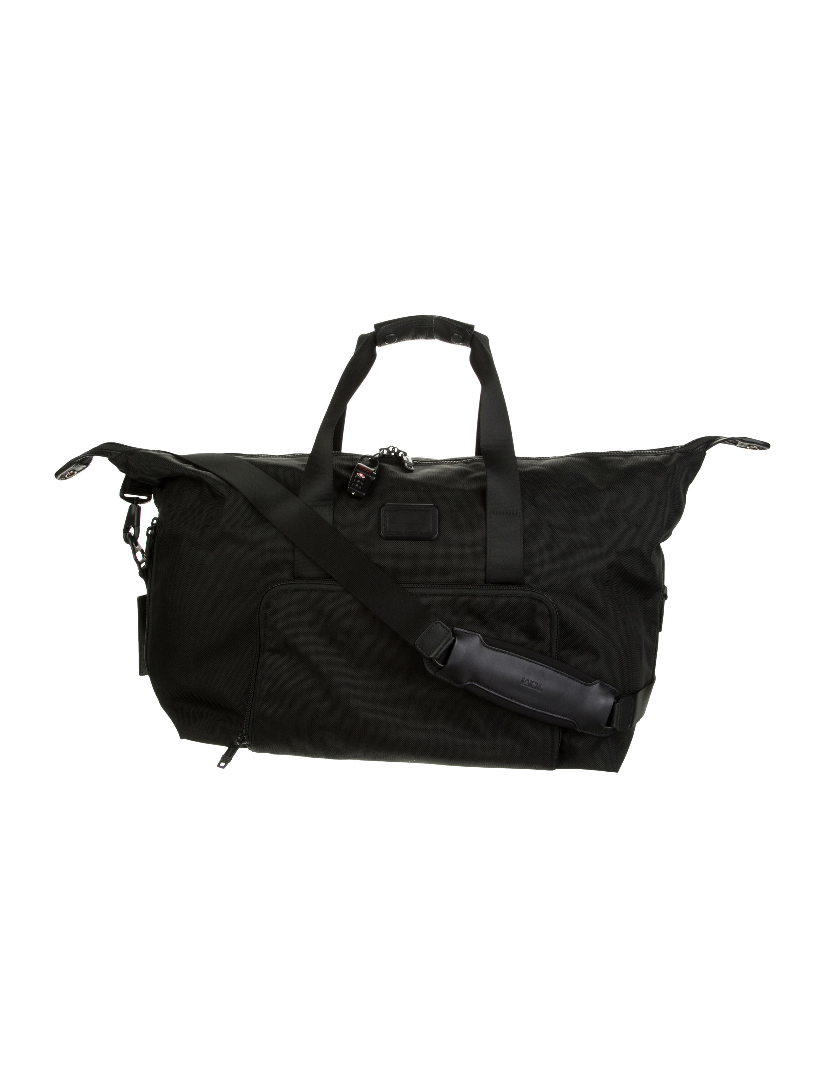 Tumi Nylon Luggage Bag Black TMI45999 The RealReal