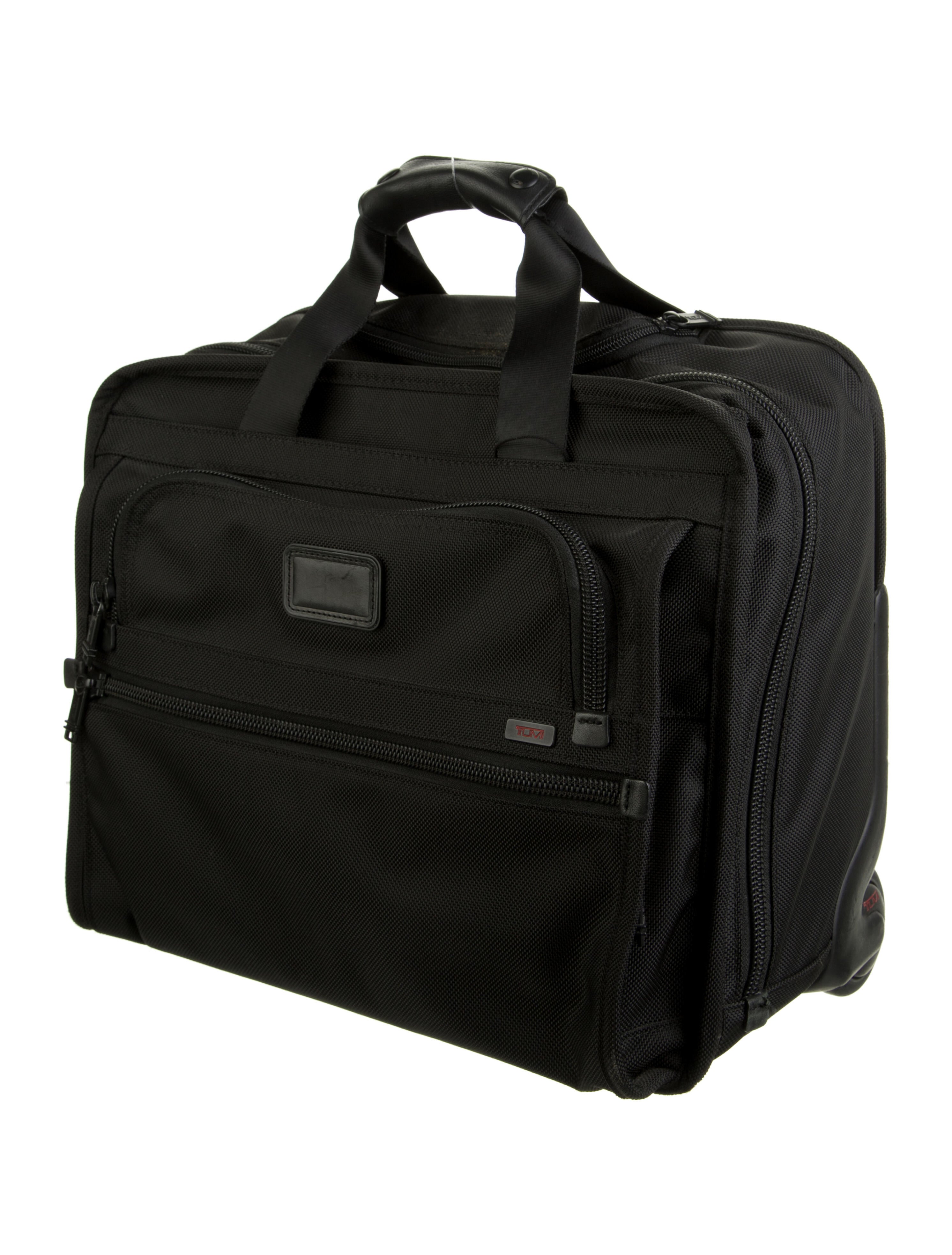 Tumi Nylon Rolling CarryOn Black Luggage and Travel, Handbags