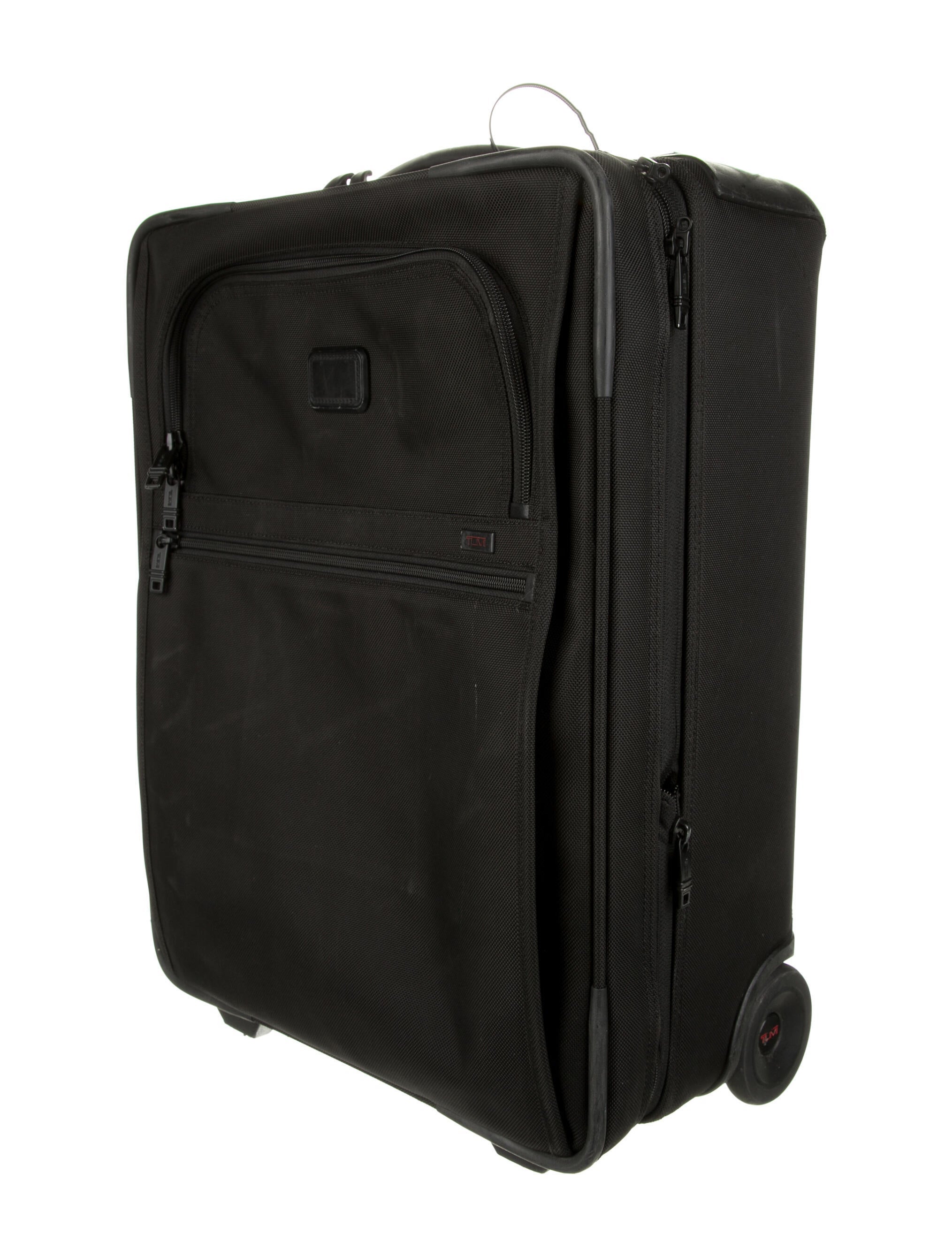 Gucci Large LeatherTrimmed Nylon Travel Bag Black Suitcases, Luggage