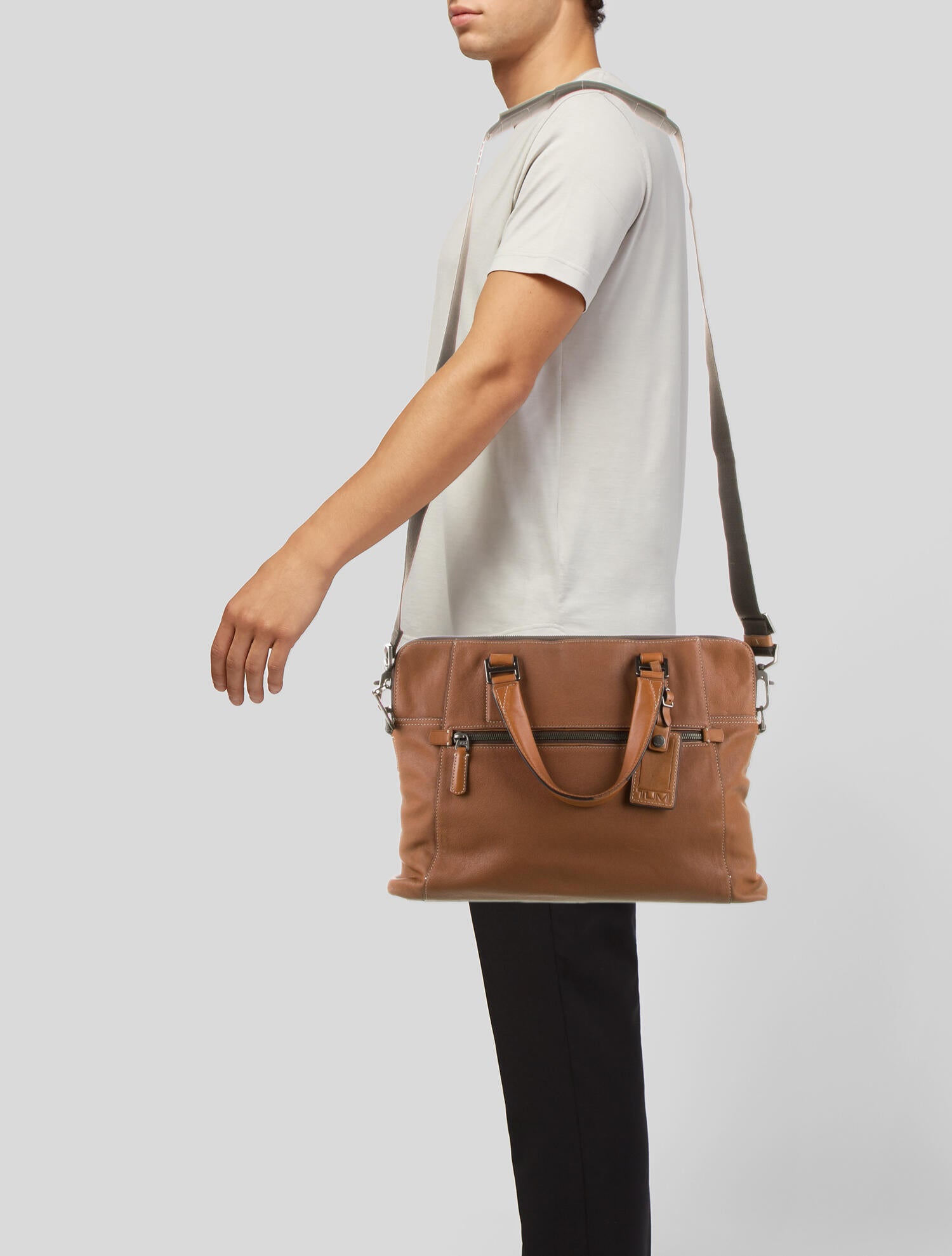 Tumi Leather Briefcase