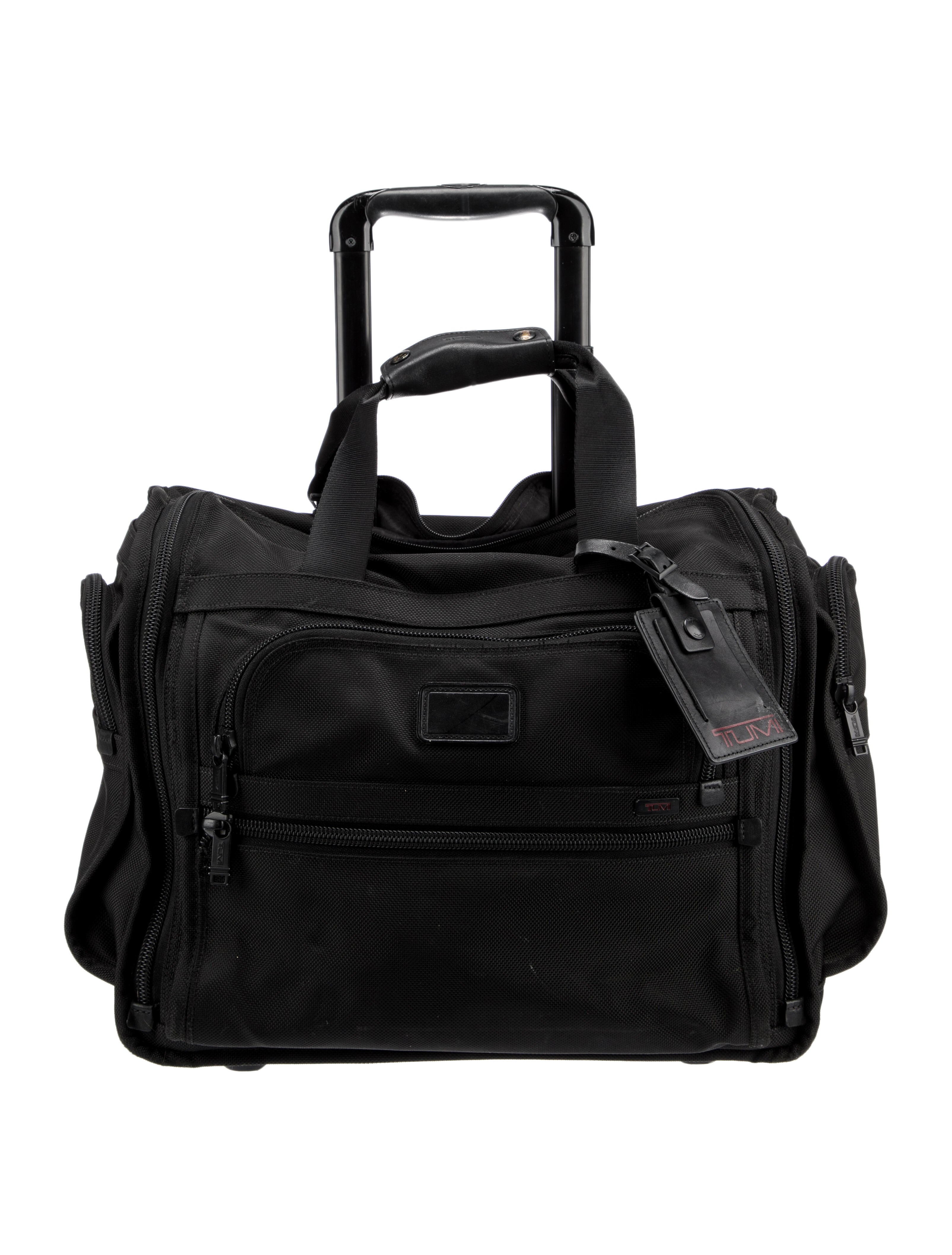 Tumi Nylon Rolling Suitcase Black Suitcases, Luggage TMI51661 The