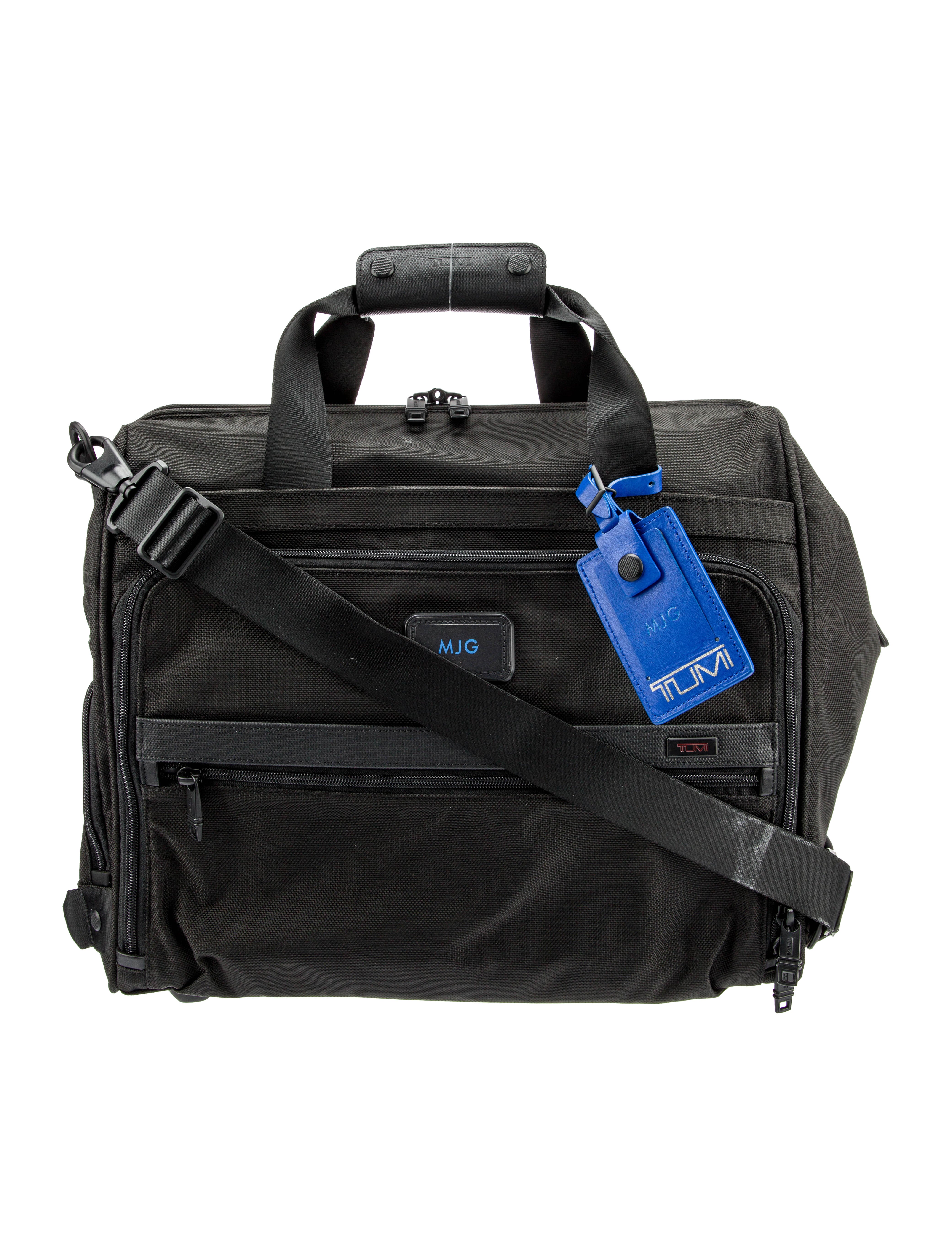 Tumi Canvas Messenger Bag Black Messenger Bags, Bags TMI51978 The RealReal