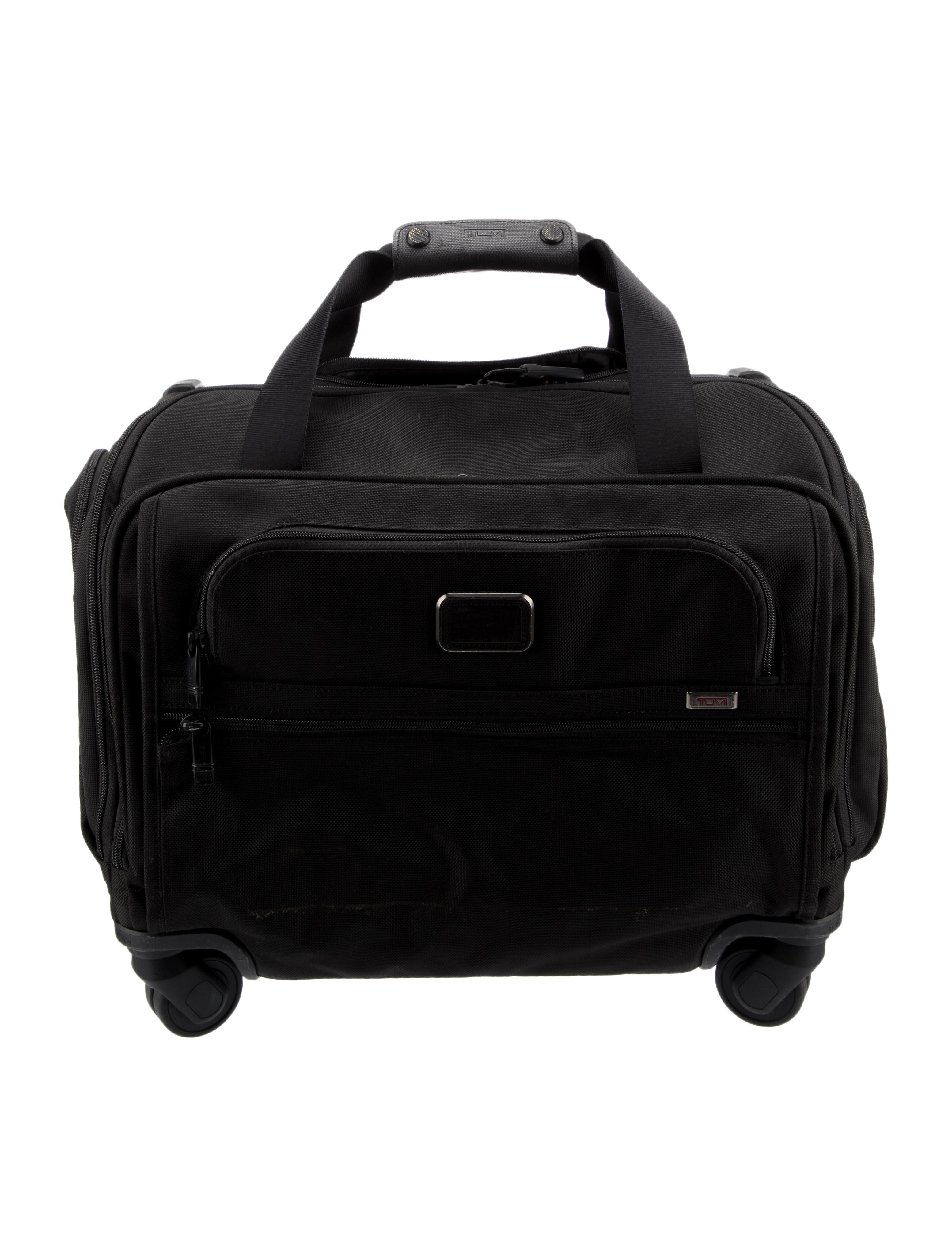 Tumi Nylon Rolling Suitcase Black Suitcases, Luggage TMI52089 The