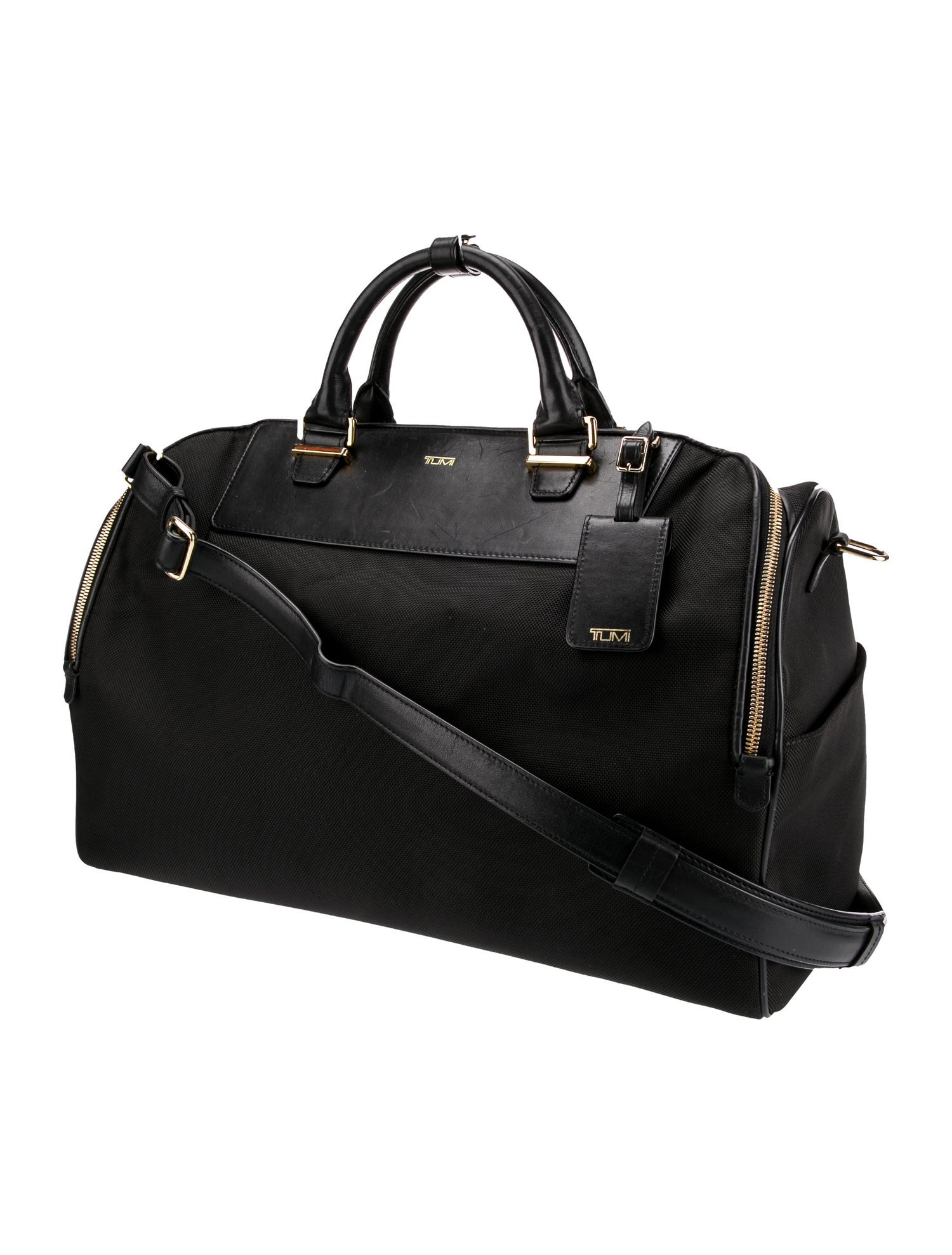Tumi Nylon Weekender Bag Black Luggage and Travel, Handbags