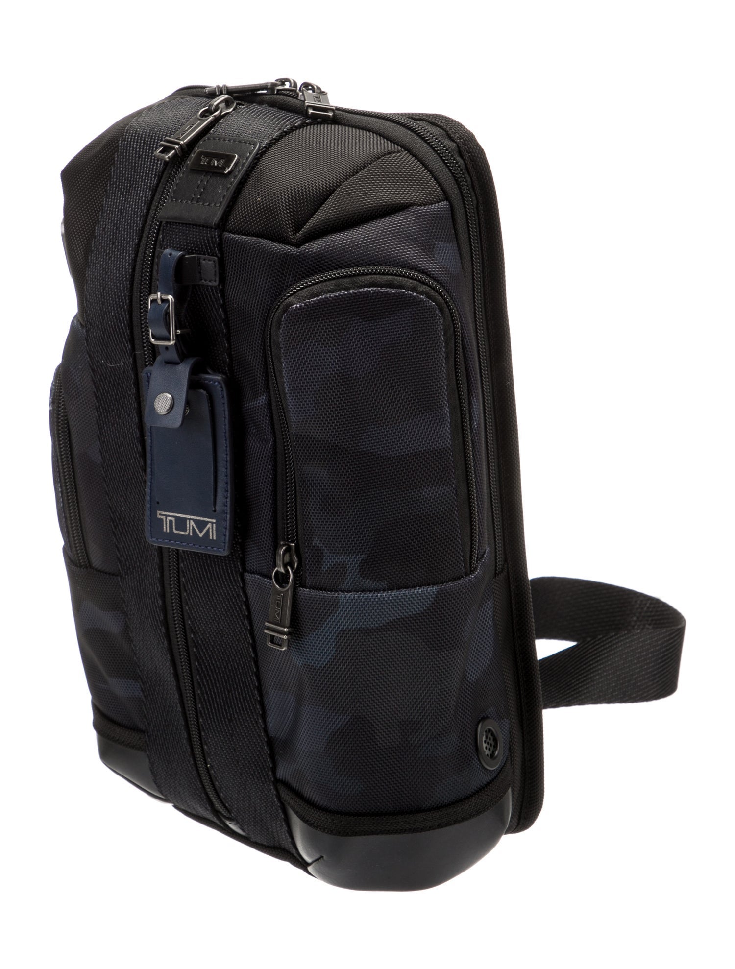 Tumi Leather Trim Nylon Messenger Bag Black Messenger Bags, Bags