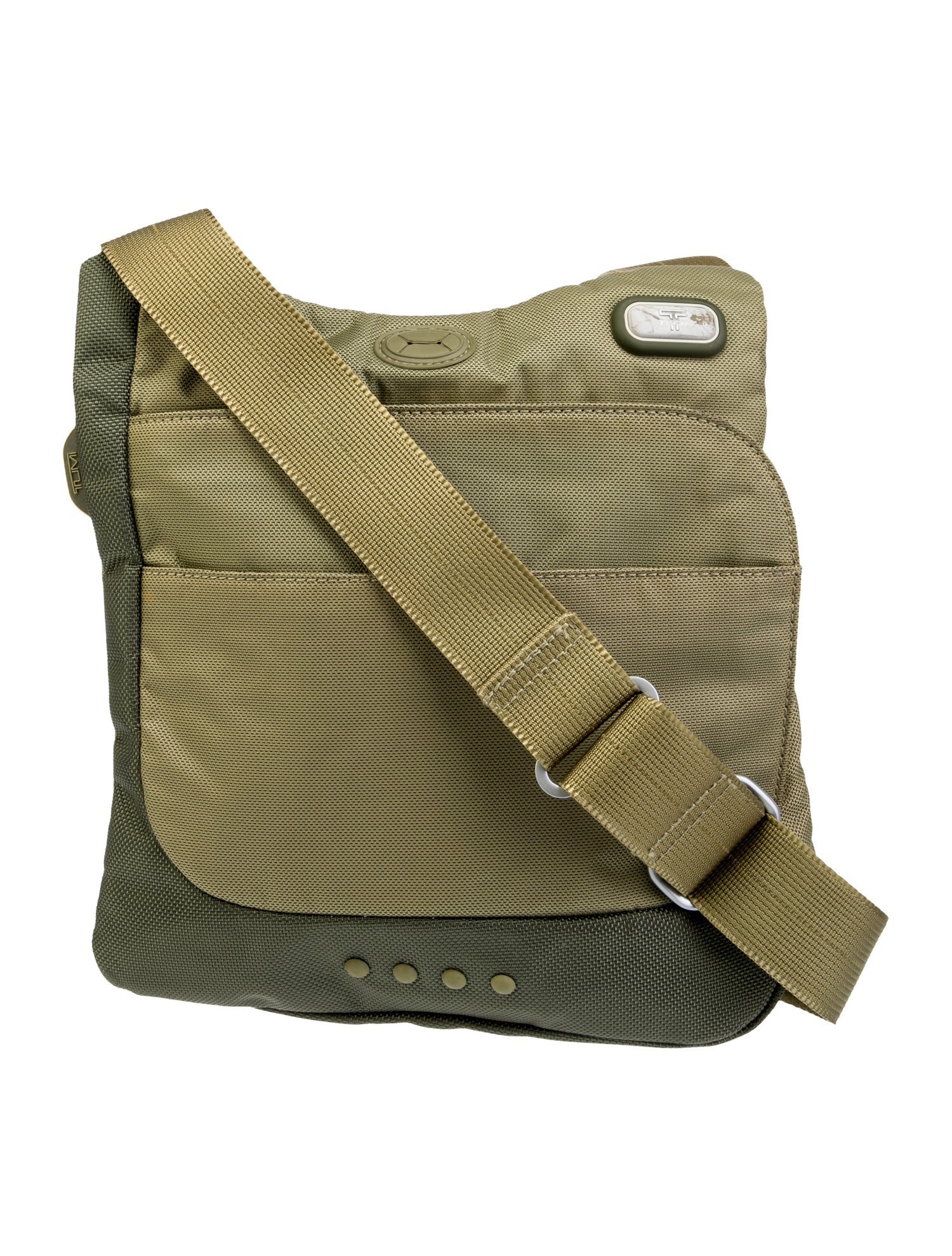 Tumi Canvas Crossbody Bag Green Crossbody Bags, Handbags TMI54520