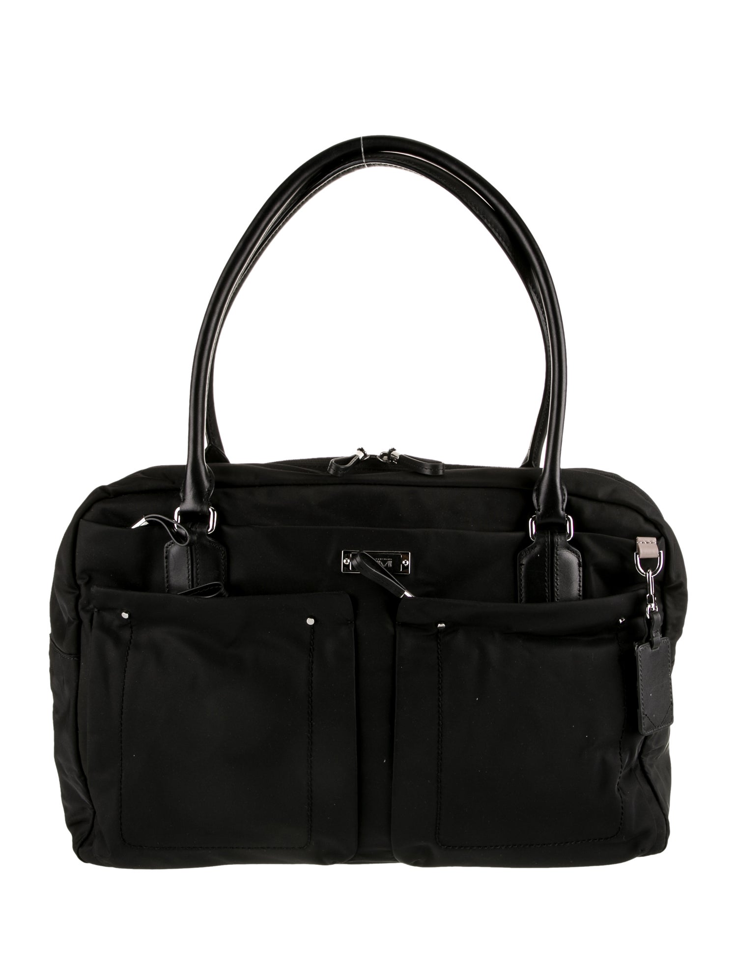 Tumi Leather Trim Nylon travel Bag Black Luggage and Travel, Handbags
