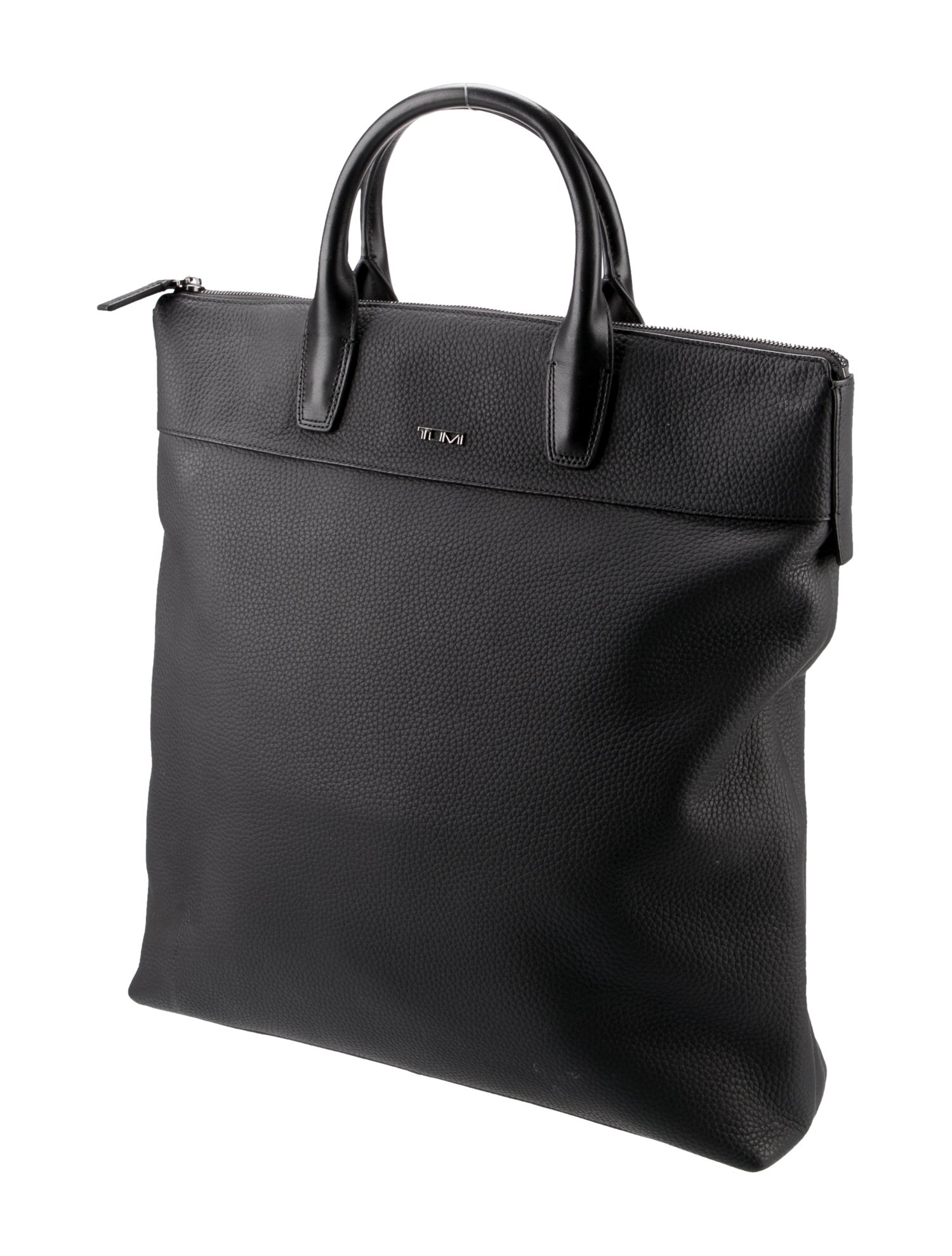 Tumi Leather Travel Bag Black Luggage and Travel, Handbags TMI54833