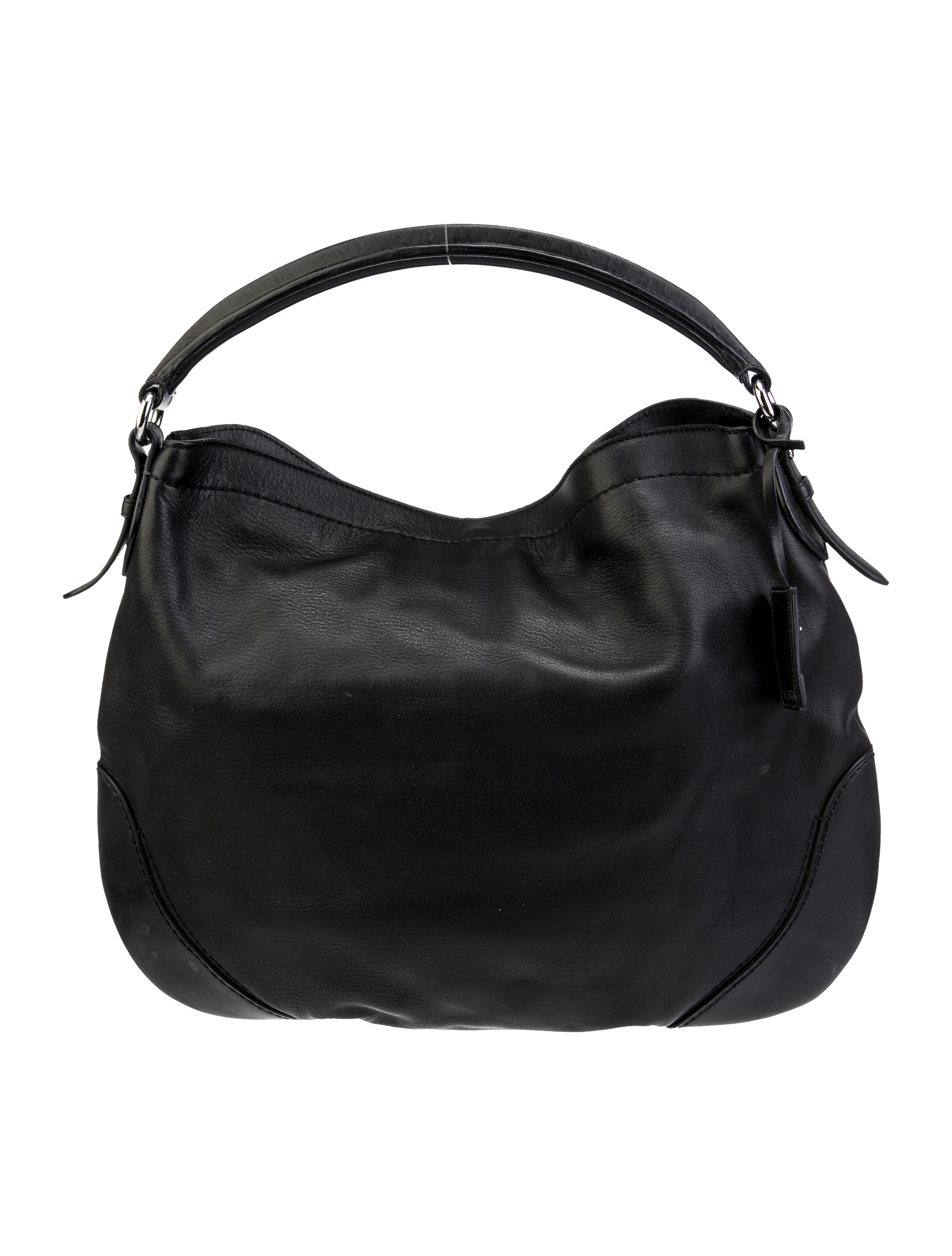 Tumi Leather Hobo Bag Black Hobos, Handbags TMI54983 The RealReal