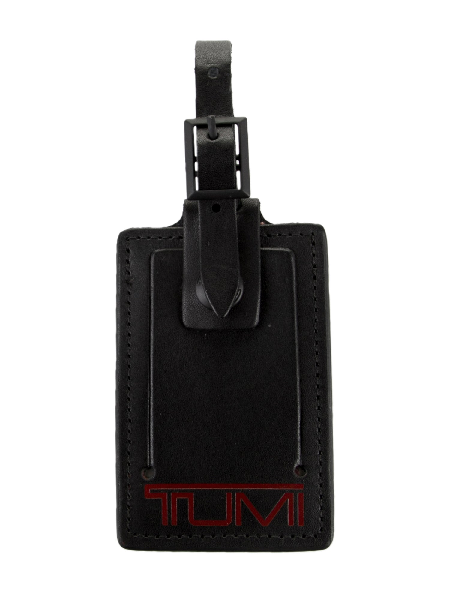 Tumi Leather Luggage Tag Black Travel, Accessories TMI31290 The RealReal