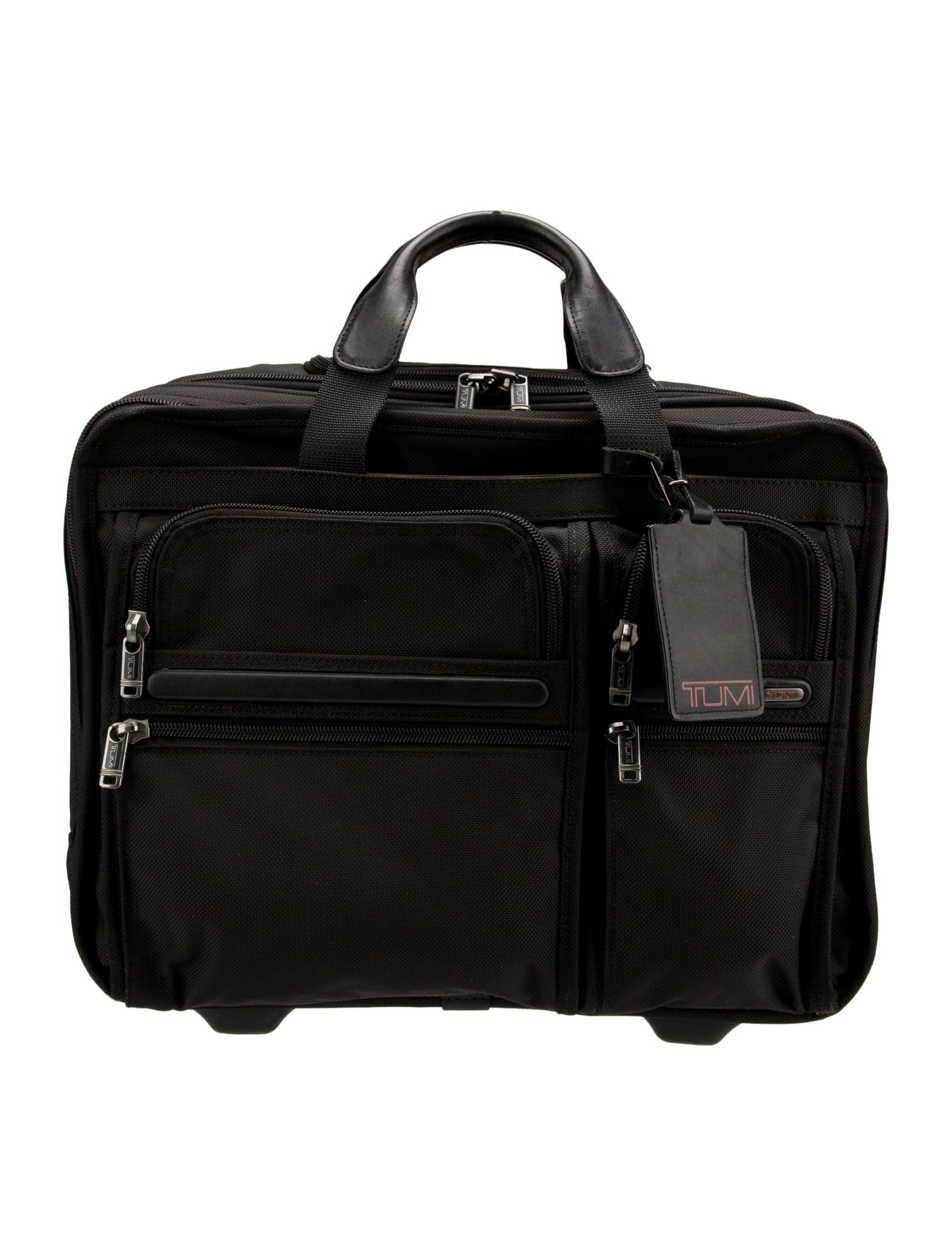 Tumi Nylon Rolling Carryon Black CarryOns, Luggage TMI56969 The