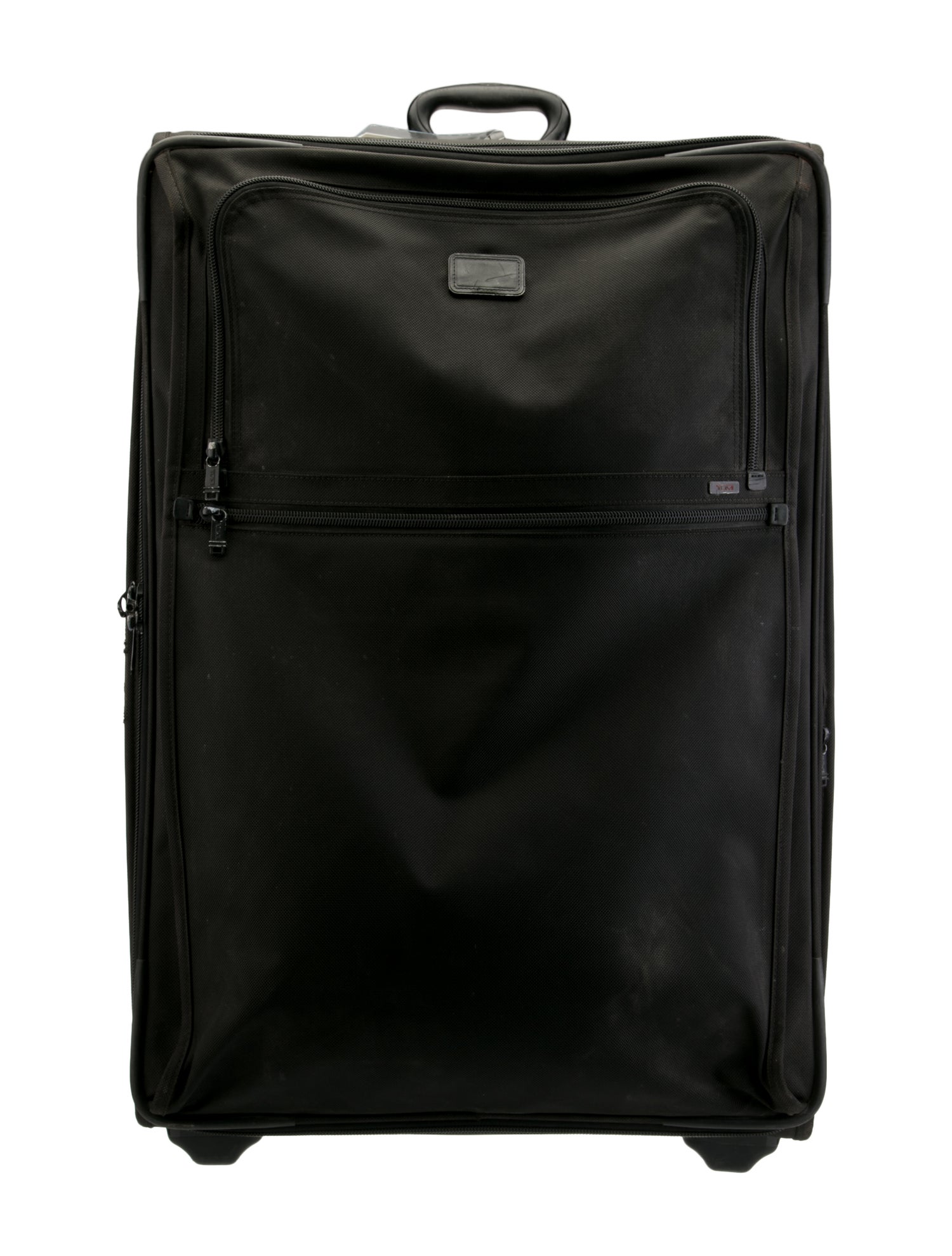 Tumi Leather-Trimmed Nylon Suitcase