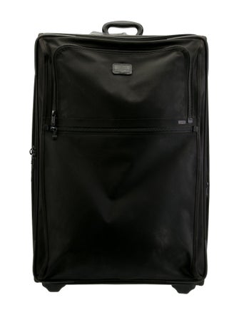 Tumi Leather-Trimmed Nylon Suitcase