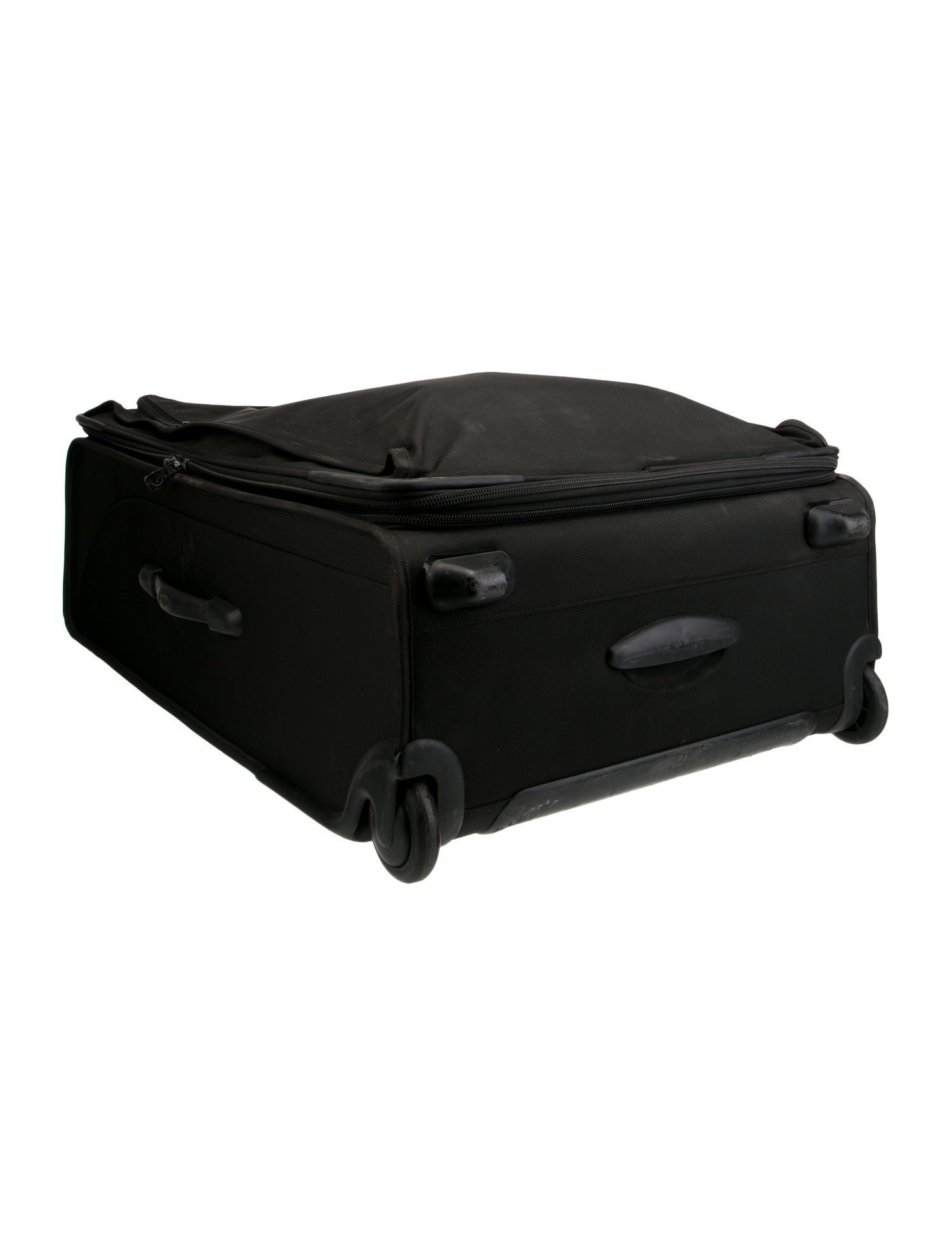 Tumi Leather-Trimmed Nylon Suitcase