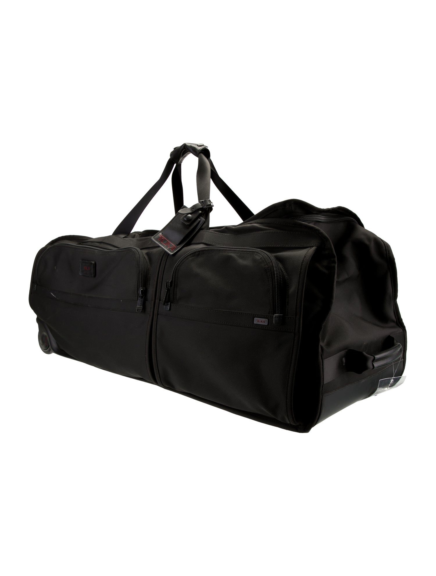 Tumi Nylon Leather Trimmed Suitcase