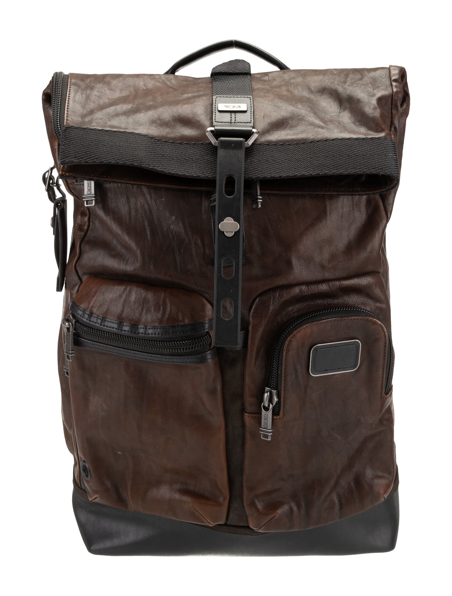 Tumi Leather Backpack