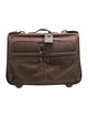 Tumi Patterned Nylon Trunk Suitcase
