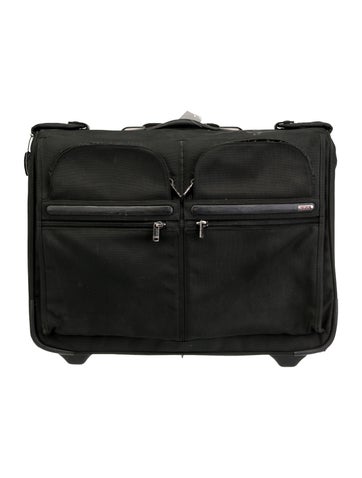 Tumi Suitcases Nylon Leather-Trimmed Luggage