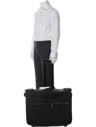 Tumi Nylon Leather-Trimmed Luggage
