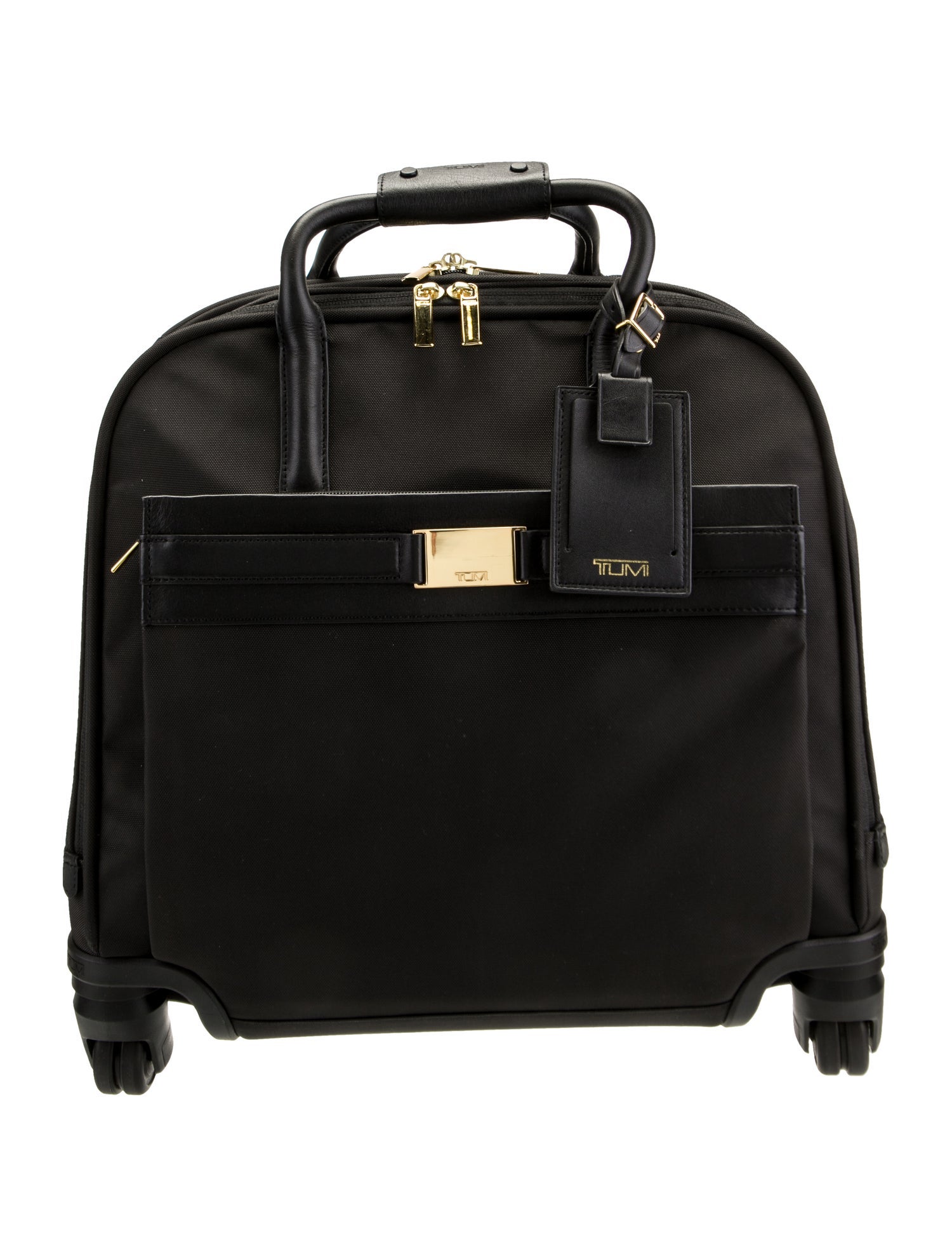 Tumi Black nylong carryon Black CarryOns, Luggage TMI60144 The