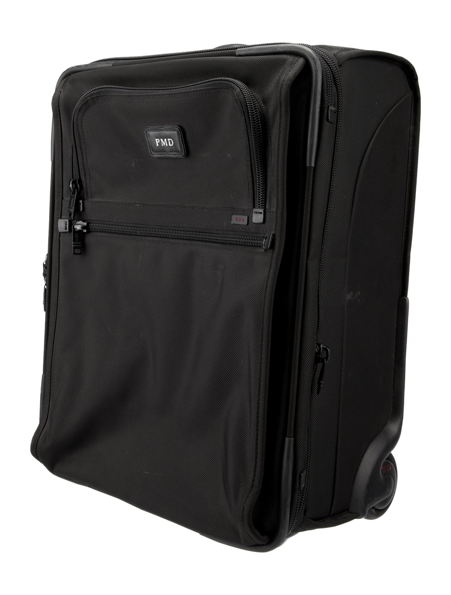 Tumi Leather Trim Nylon Suitcase