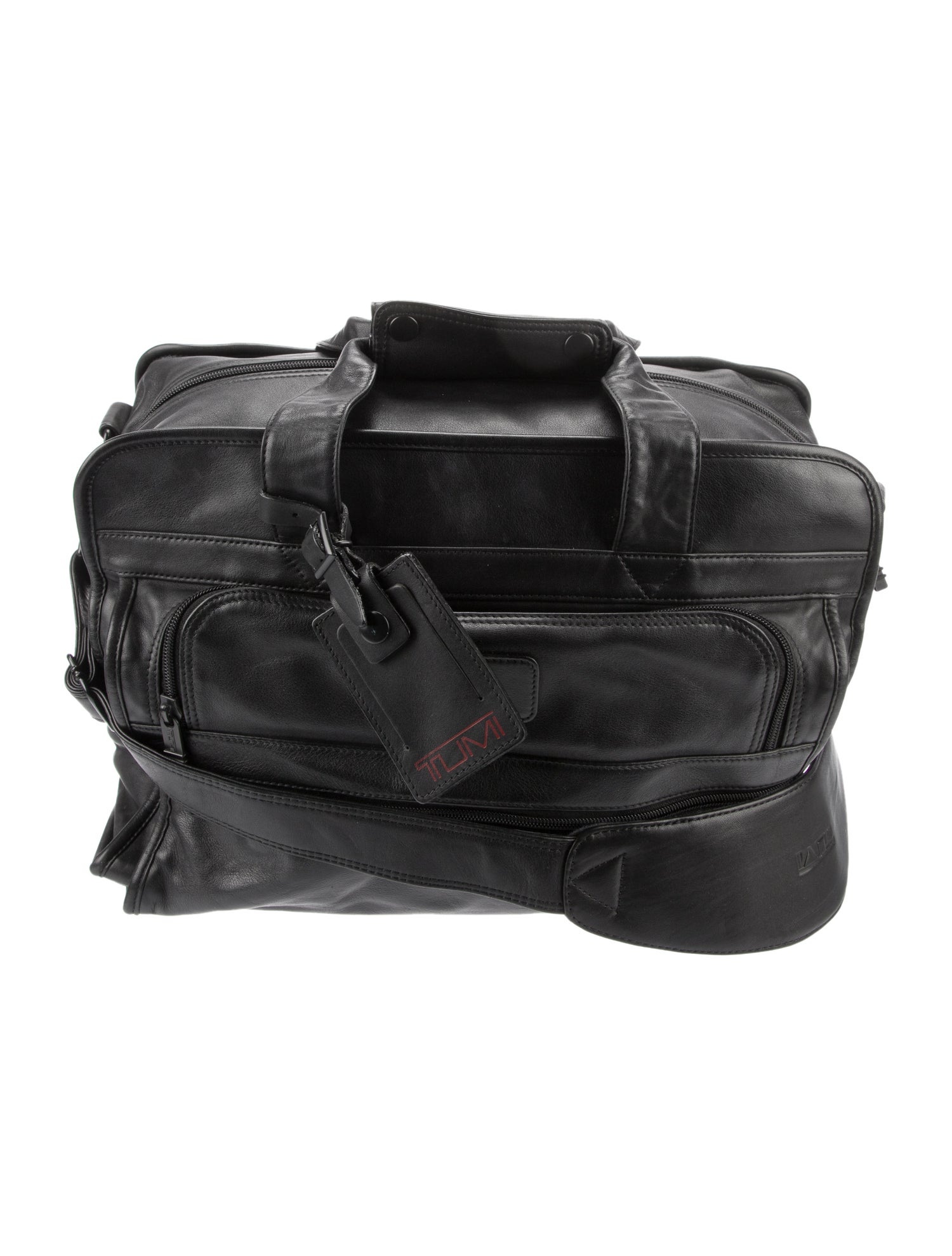 Tumi Leather Carry on