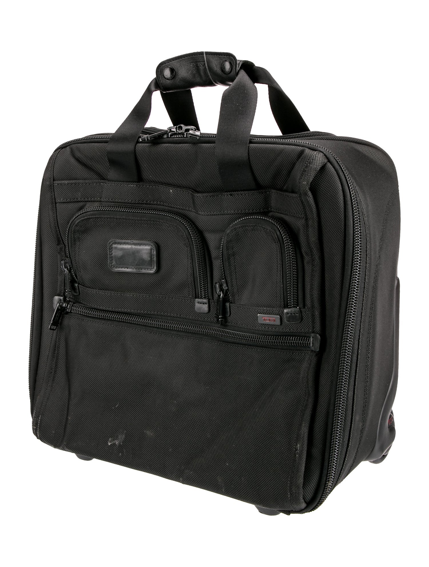 Tumi Tumi leather carry-on