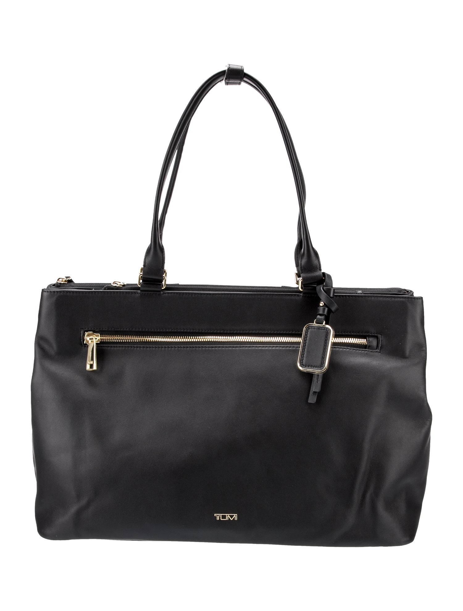 Tumi Leather Shoulder Bag