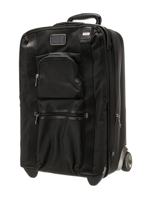 Tumi Canvas Carry On Suitcase