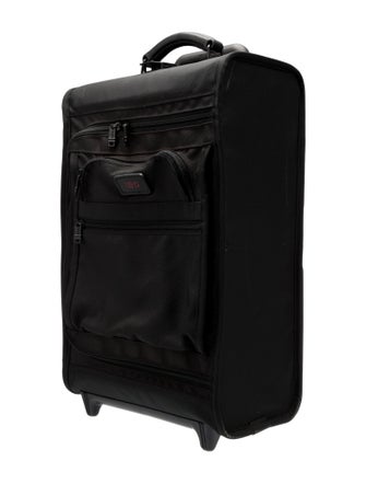 Tumi Canvas Suitcase