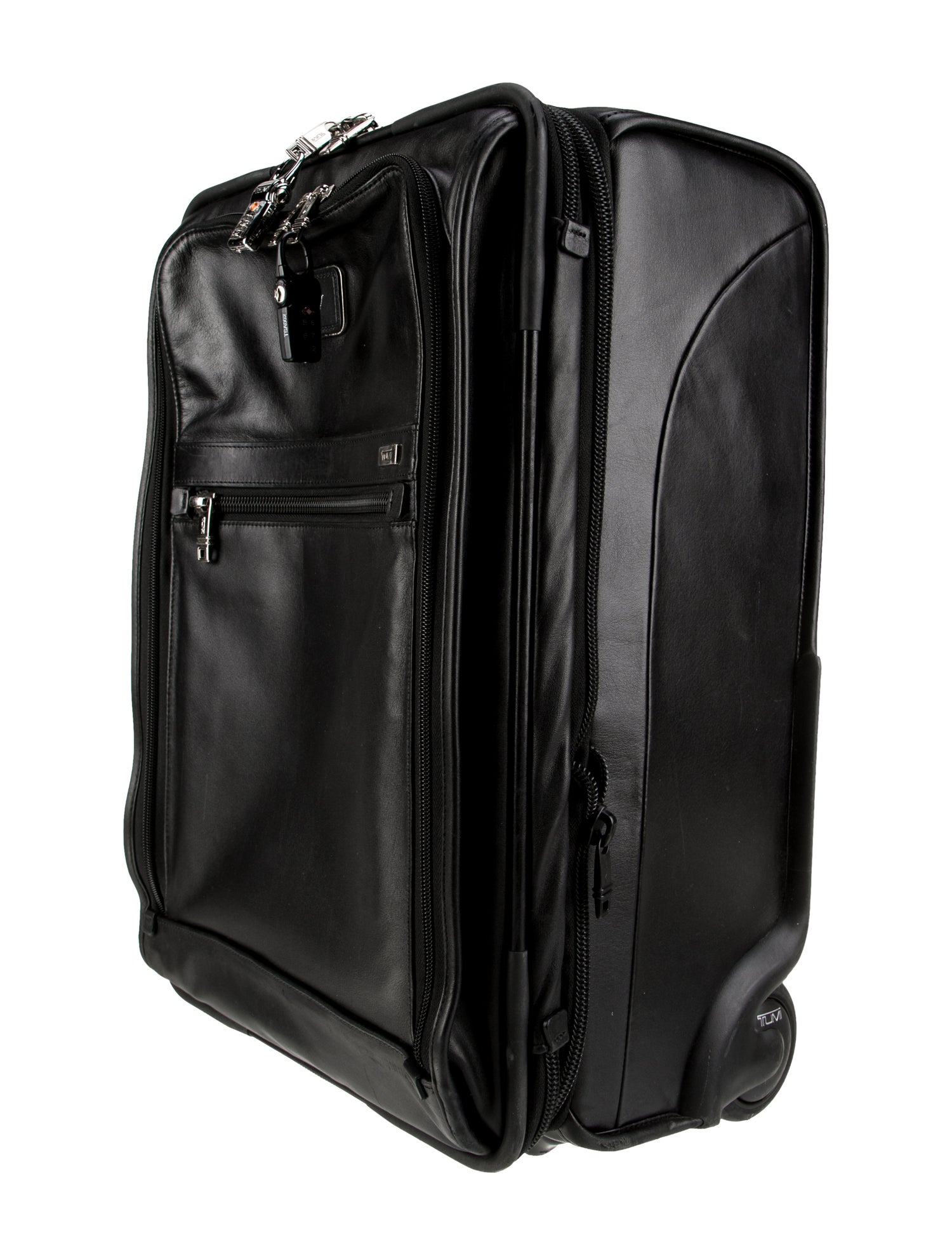 Tumi Leather Carry On