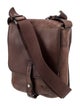 Tumi Leather Messenger Bag