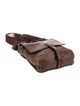 Tumi Leather Messenger Bag