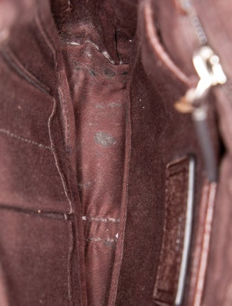 Tumi Leather Messenger Bag