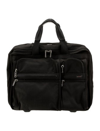 Tumi Canvas Briefcase