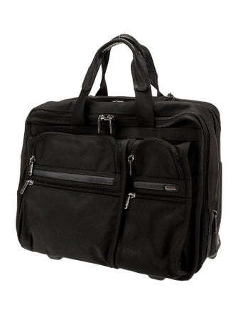 Tumi Canvas Briefcase