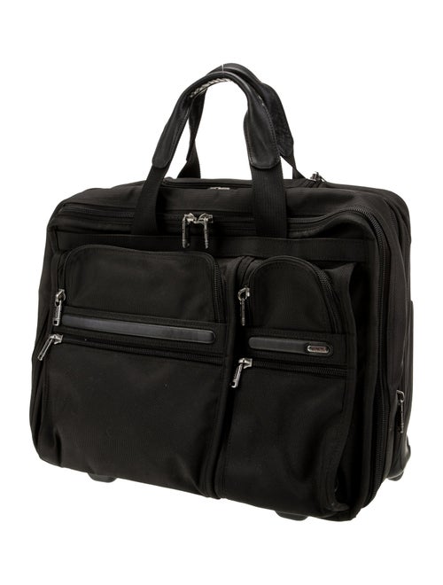 Tumi Canvas Briefcase