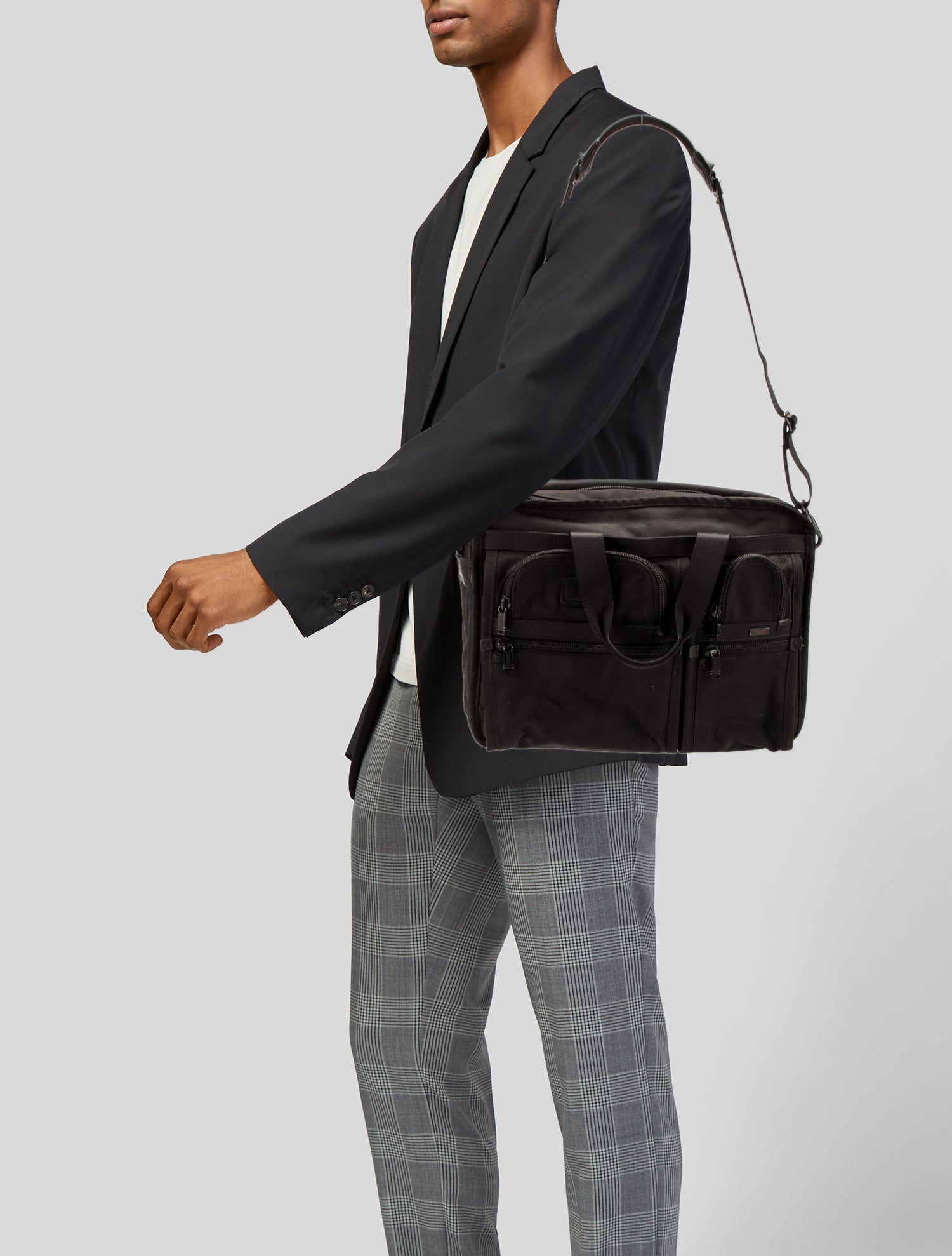 Tumi Nylon Messenger Bag