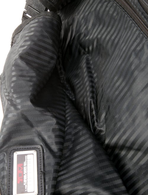 Tumi Leather-Trim Nylon Canvas Bag