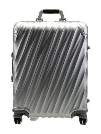 Tumi Leather-Trim Aluminum Rolling Suitcase