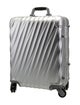 Tumi Leather-Trim Aluminum Rolling Suitcase