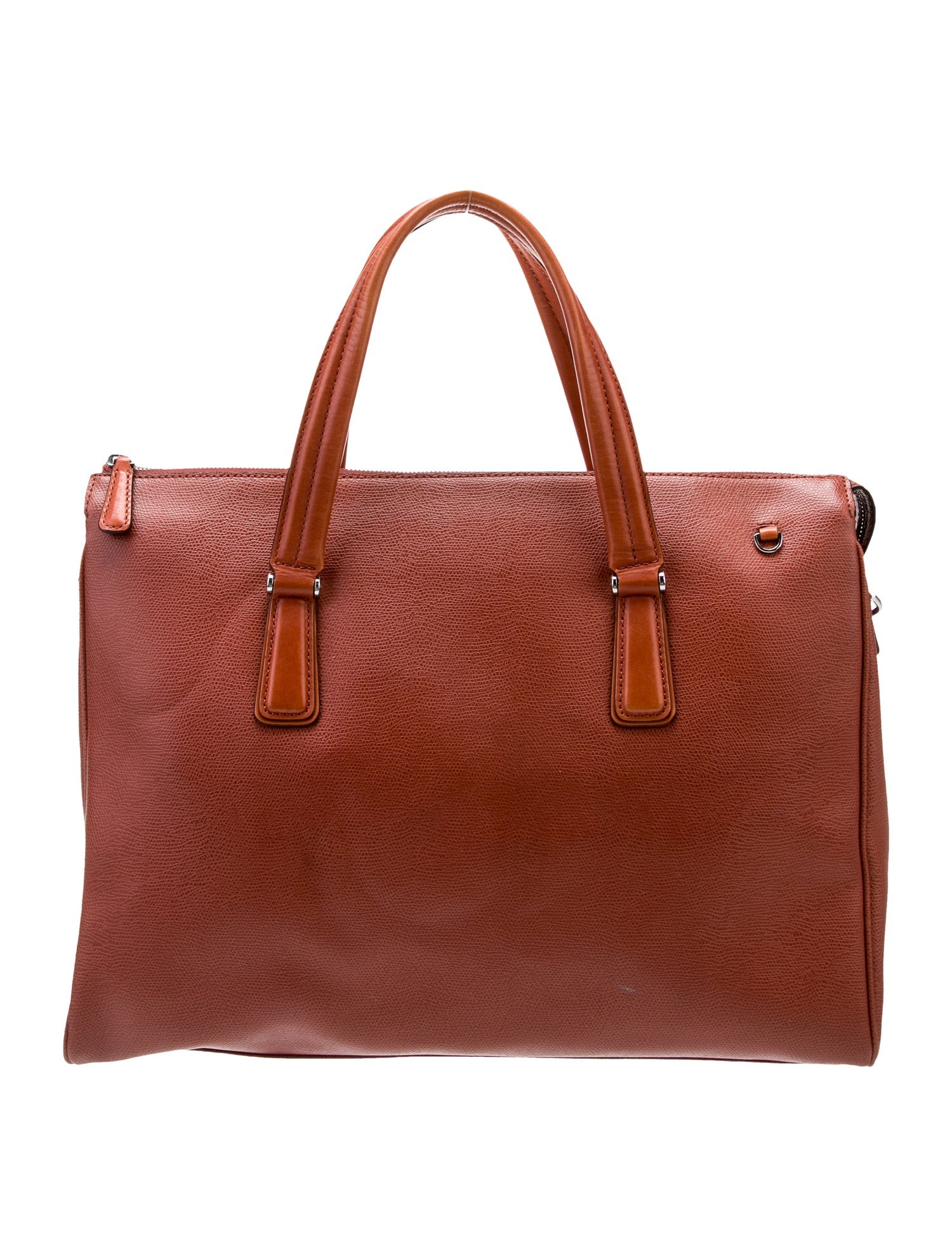 Tumi Leather Top Handle Bag