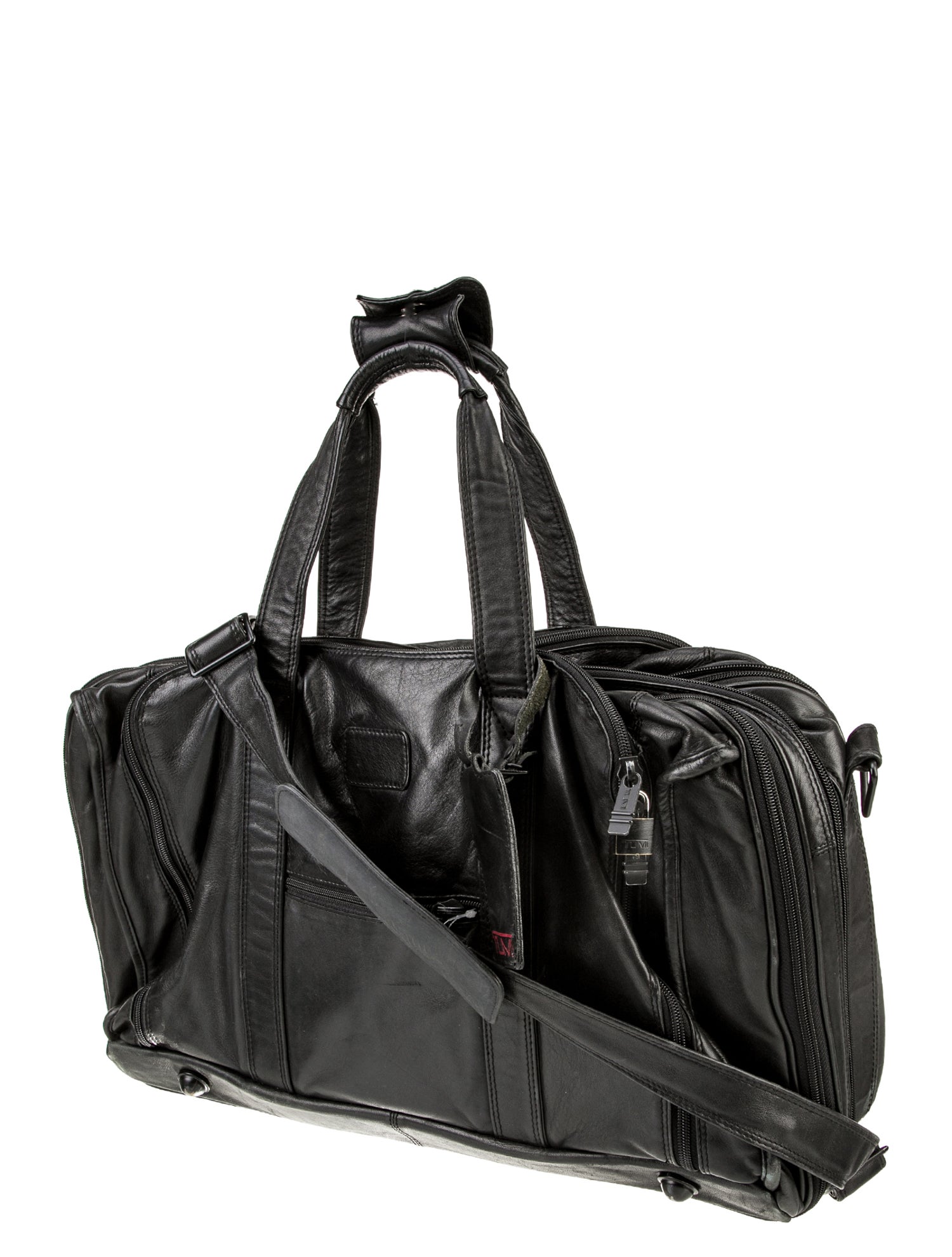 Tumi Leather Carry On