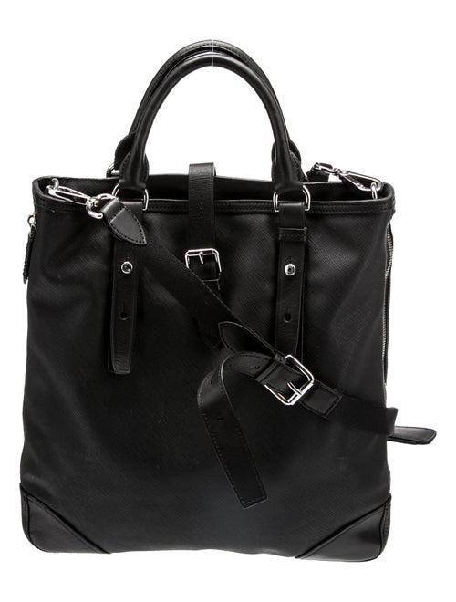 Tumi Leather Bucket Bag