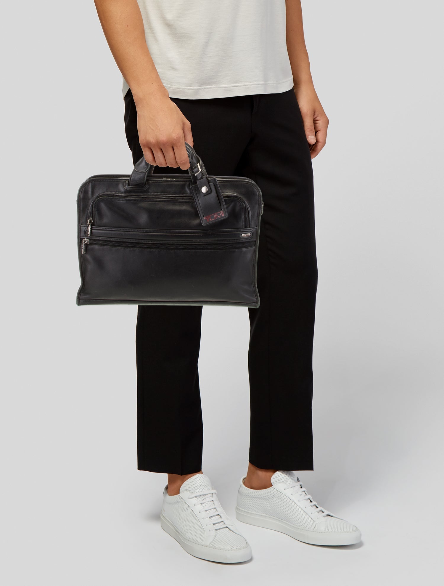 Tumi Leather Briefcase