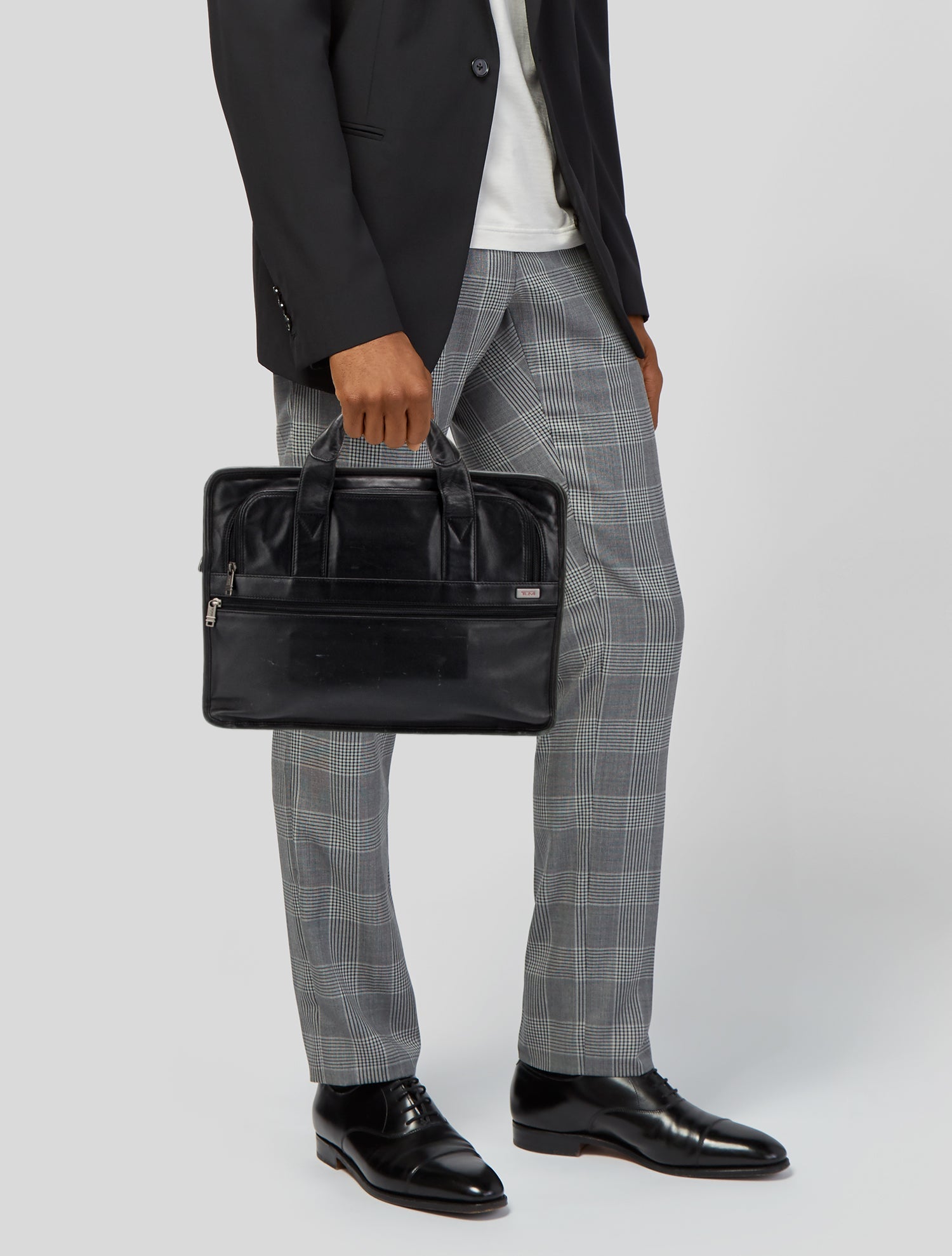 Tumi Leather Briefcase