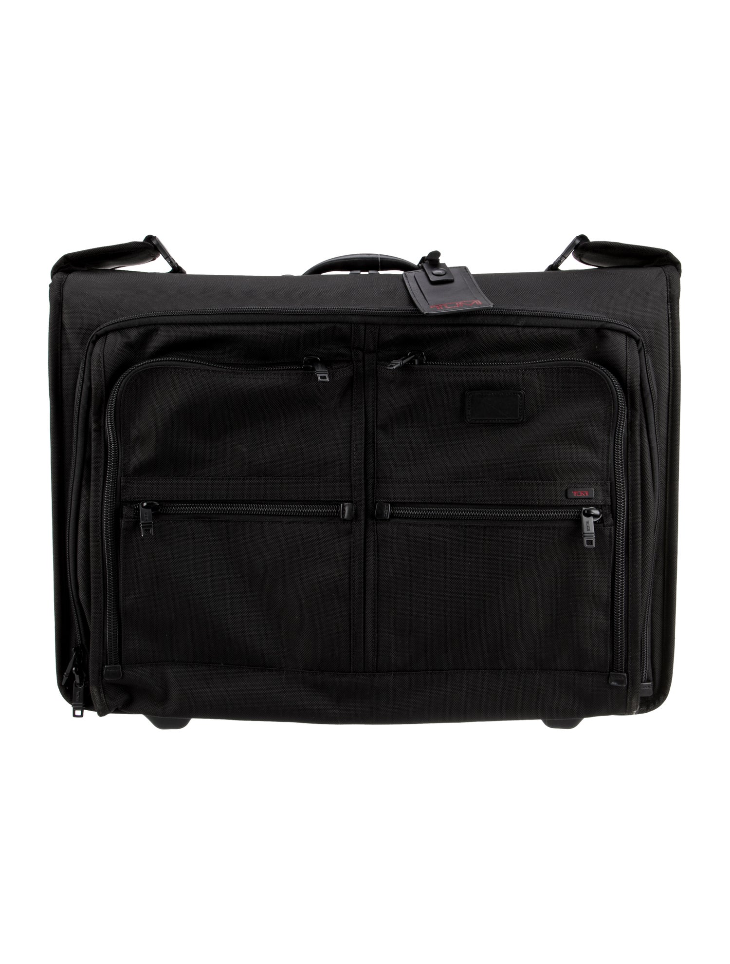 Tumi Leather-Trimmed Nylon Carry-On